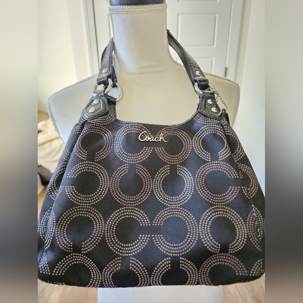 Preowned Coach Satchel Black